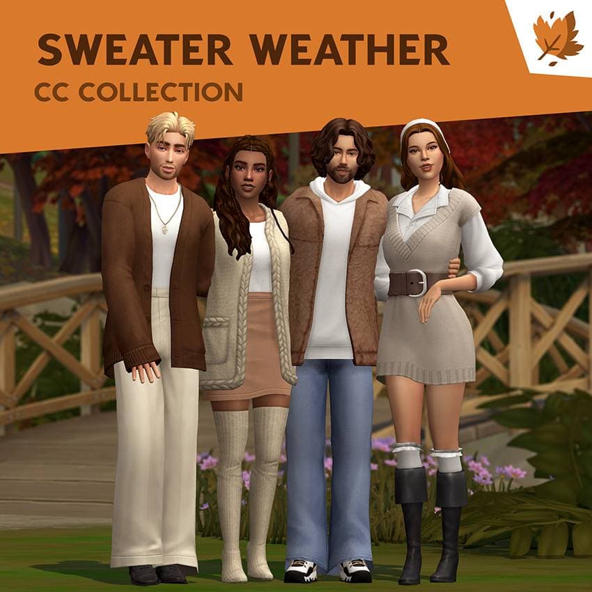 Скриншот мода Коллекция осенней одежды Sweater Weather